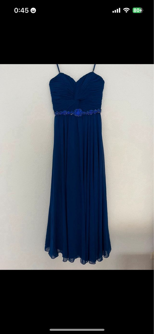 Vestido fiesta largo 38