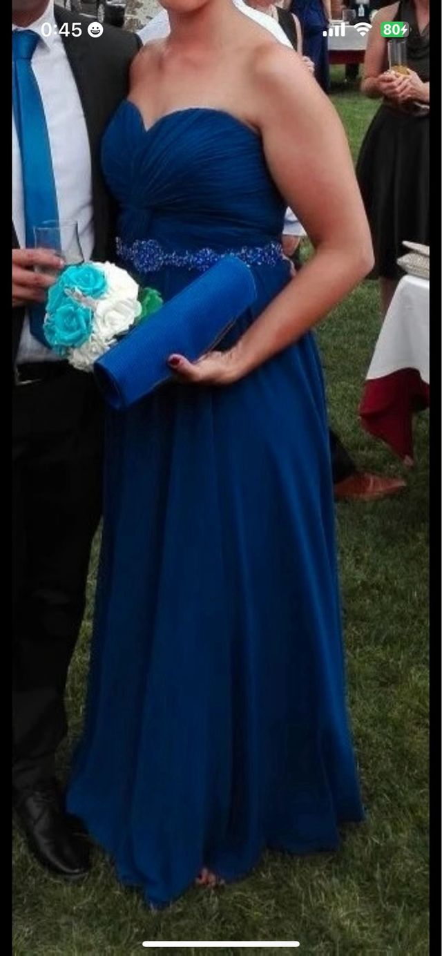 Vestido fiesta largo 38