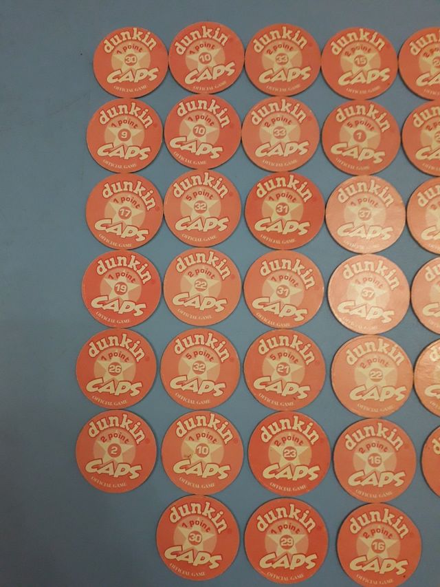 39 caps dunkin Mortal Combat