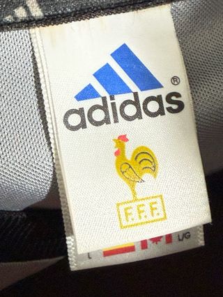 Camiseta Francia adidas modelo usado por Barthez