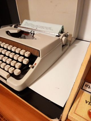 Máquina de escribir