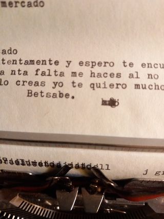 Máquina de escribir