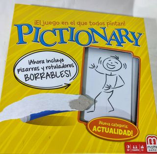 Pictionary. Juego de mesa.