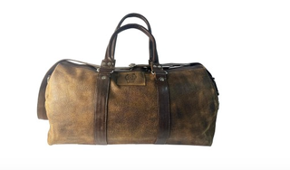 BOLSO DE VIAJE DE CUERO