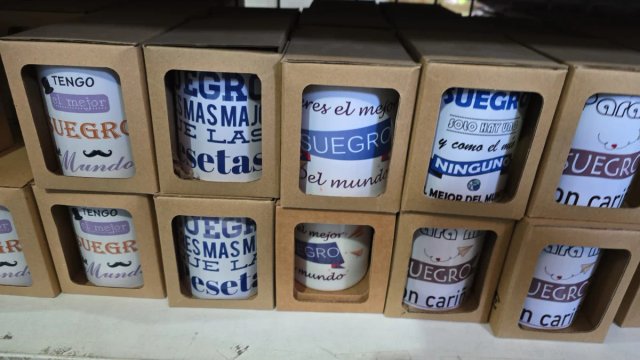 Tazas con mensajes