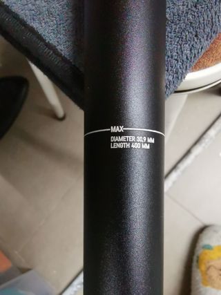 Espigão selim Ebike 30.9 / 400mm
