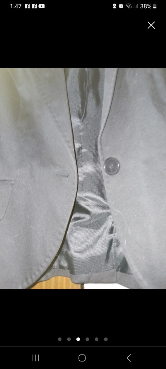 Chaqueta negra  Zara 36