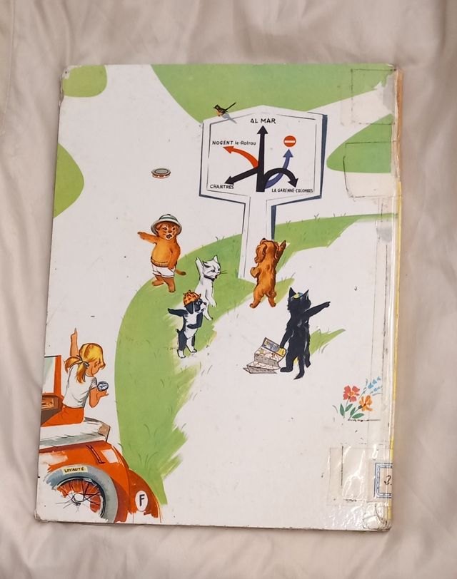 Cuentos antiguos EL AUTOMÓVIL DE CAROLINA años 60.