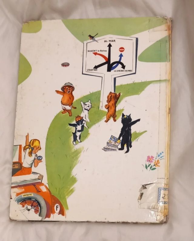 Cuentos antiguos EL AUTOMÓVIL DE CAROLINA años 60.