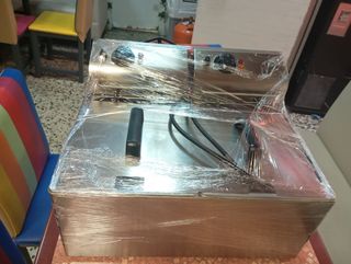 Freidora doble de 8+8 litros