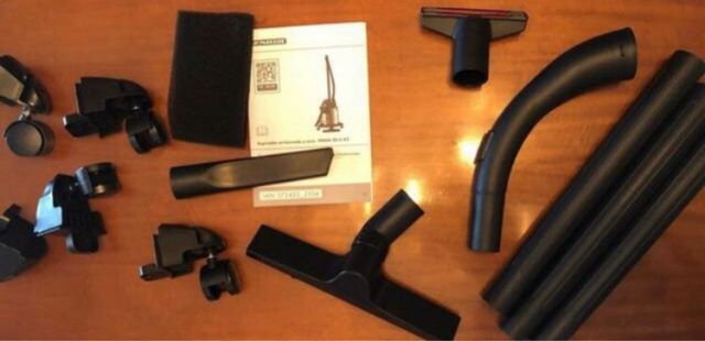 Aspiratore ricaricabile a secco e umido