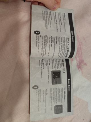 Libro de instrucciones Phantom 2040 sega Game gear