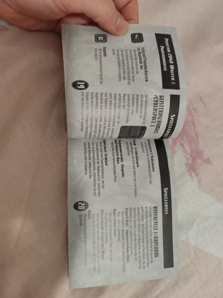 Libro de instrucciones Phantom 2040 sega Game gear