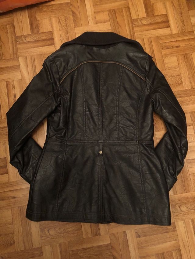 Cazadora de piel El Corte Ingles