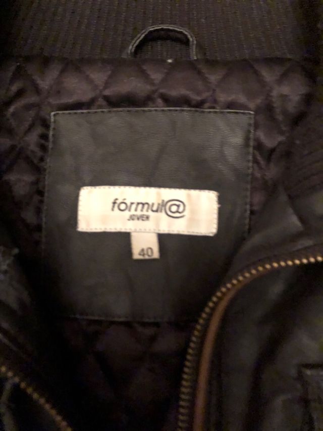 Cazadora de piel El Corte Ingles