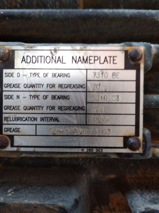 Bomba agua industrial