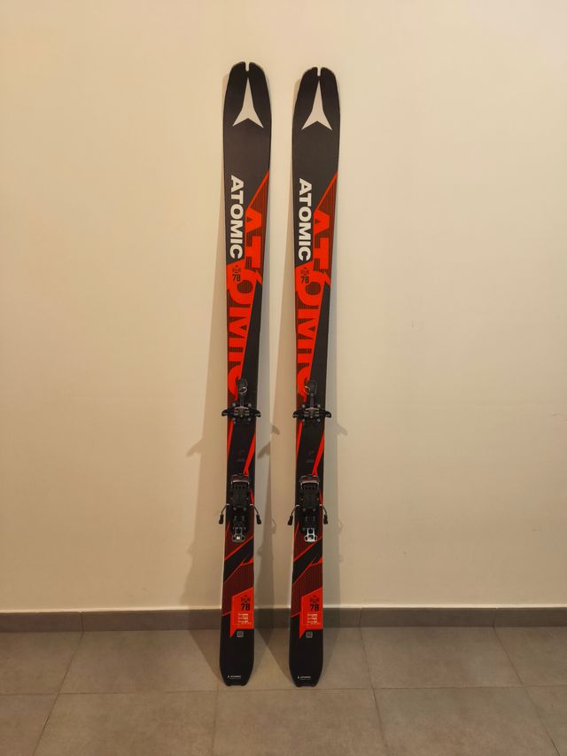 Equipo esquí  travesía Atomic Backland 78 UL