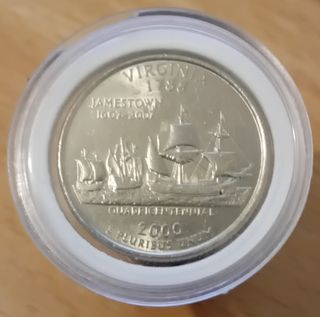Quarter Dollar Año 2000 Virginia