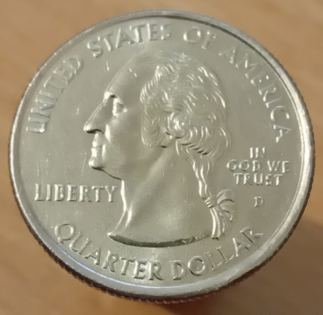 Quarter Dollar Año 2006 Colorado Conmemorativa