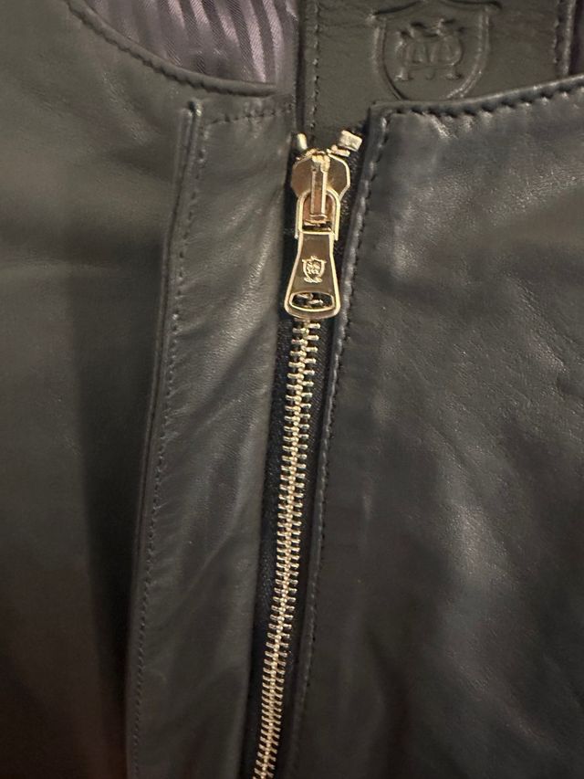 Chaqueta piel Massimo dutti