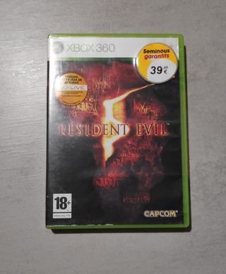 Juego Xbox 360 Resident Evil