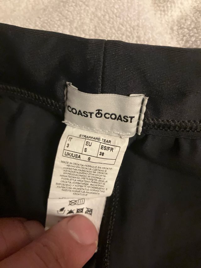 Bañador tipo slips negro talla s calzedonia