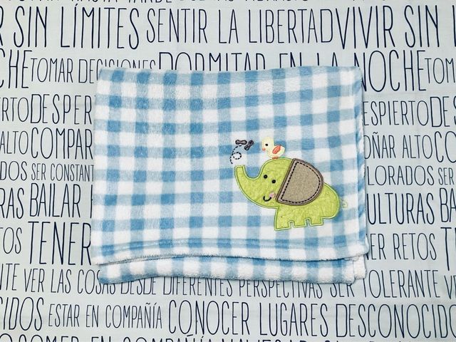 Manta Suave Bebe o Mascota de 90x70 CM