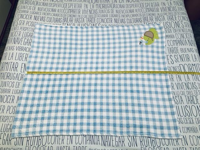 Manta Suave Bebe o Mascota de 90x70 CM