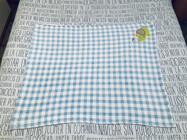 Manta Suave Bebe o Mascota de 90x70 CM