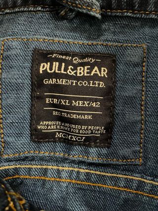 Chaqueta tejana Pull and Bear