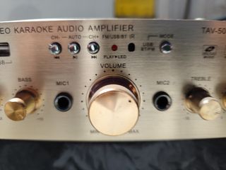 Amplificador hifi Karaoke