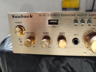Amplificador hifi Karaoke