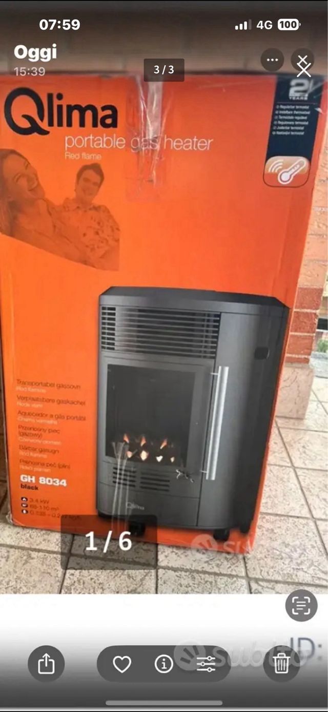 Stufa nuova metano Spedizione a carico Aquirete 