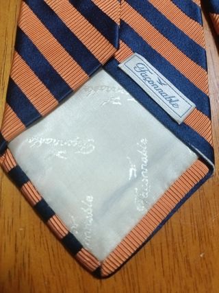 Corbata FACONNABLE hecha a mano, Francia