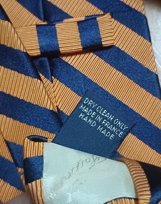 Corbata FACONNABLE hecha a mano, Francia