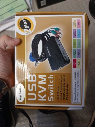 USB KVM SWITCH NUEVO