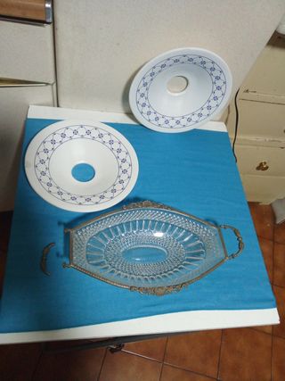 Tulipas cerámicas farol y fuente