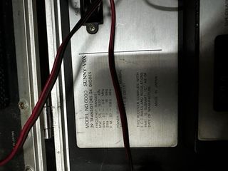 Tocadiscos sunny vox model no 6000