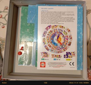 Juego educativo reloj a estrenar
