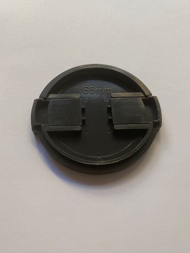 lote tres tapas objetivo 72mm 55mm y 52 mmnueva