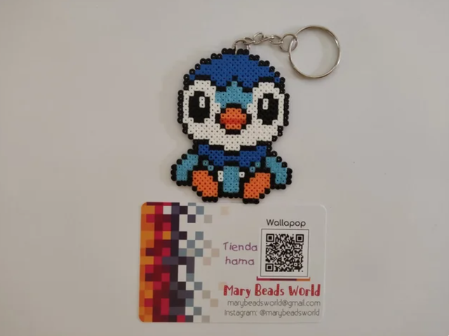 Llavero Piplup hama