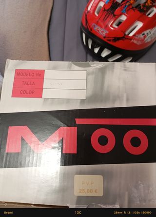 Casco bici niño T.S, poco uso