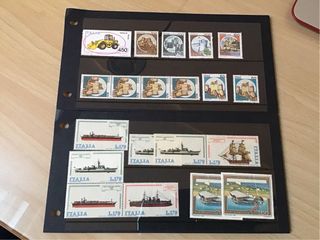 Italia francobolli nuovi piccola raccolta.