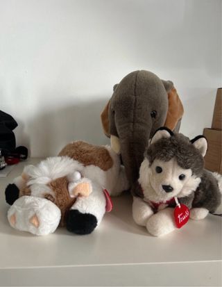 Peluche trudi 3 pezzi