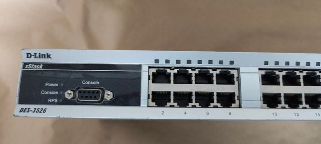 D-Link DES-3526 Switch 24 puertos