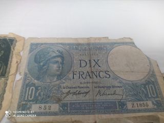 billetes extranjeros antiguos