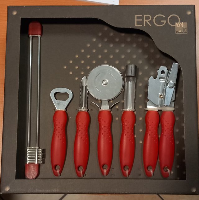 Juego utensilios cocina