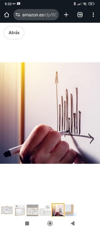 Pizarra blanca 60×90 cm