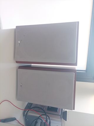 Minicadena HI-FI LG con altavoces