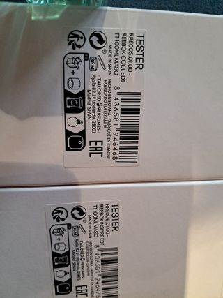 Pack 3 colonias Reebok